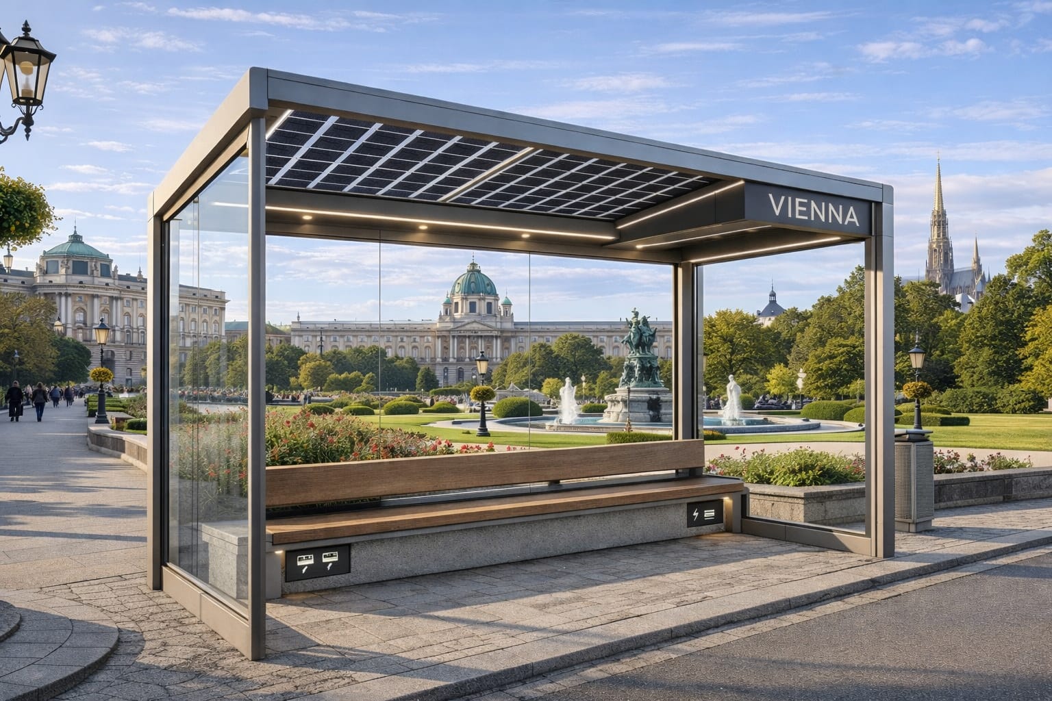 Sustainable Urban Charging Hub Gallery Photo